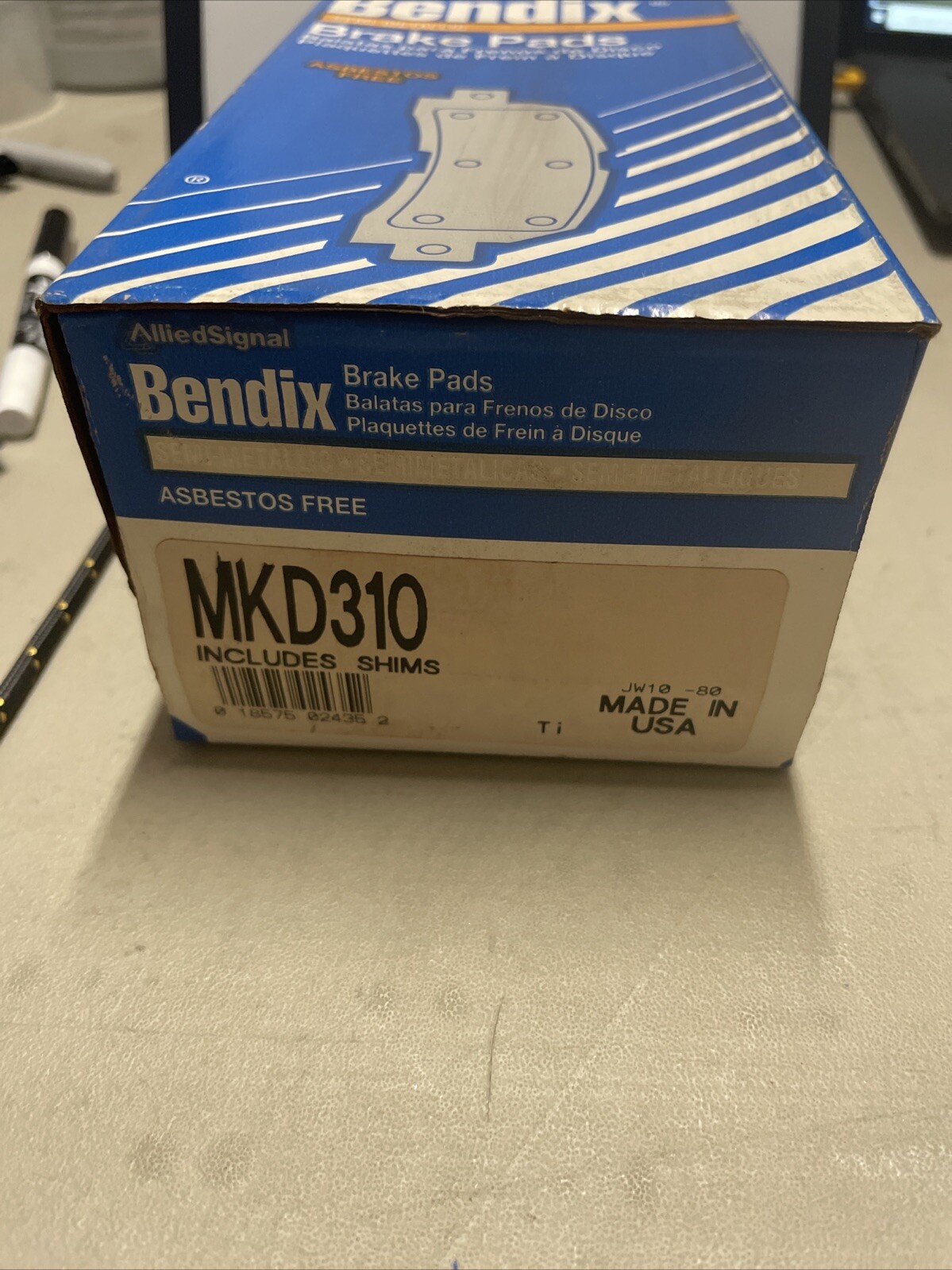 BENDIX New MD310 DISC BRAKE PADS FRONT - Image 3