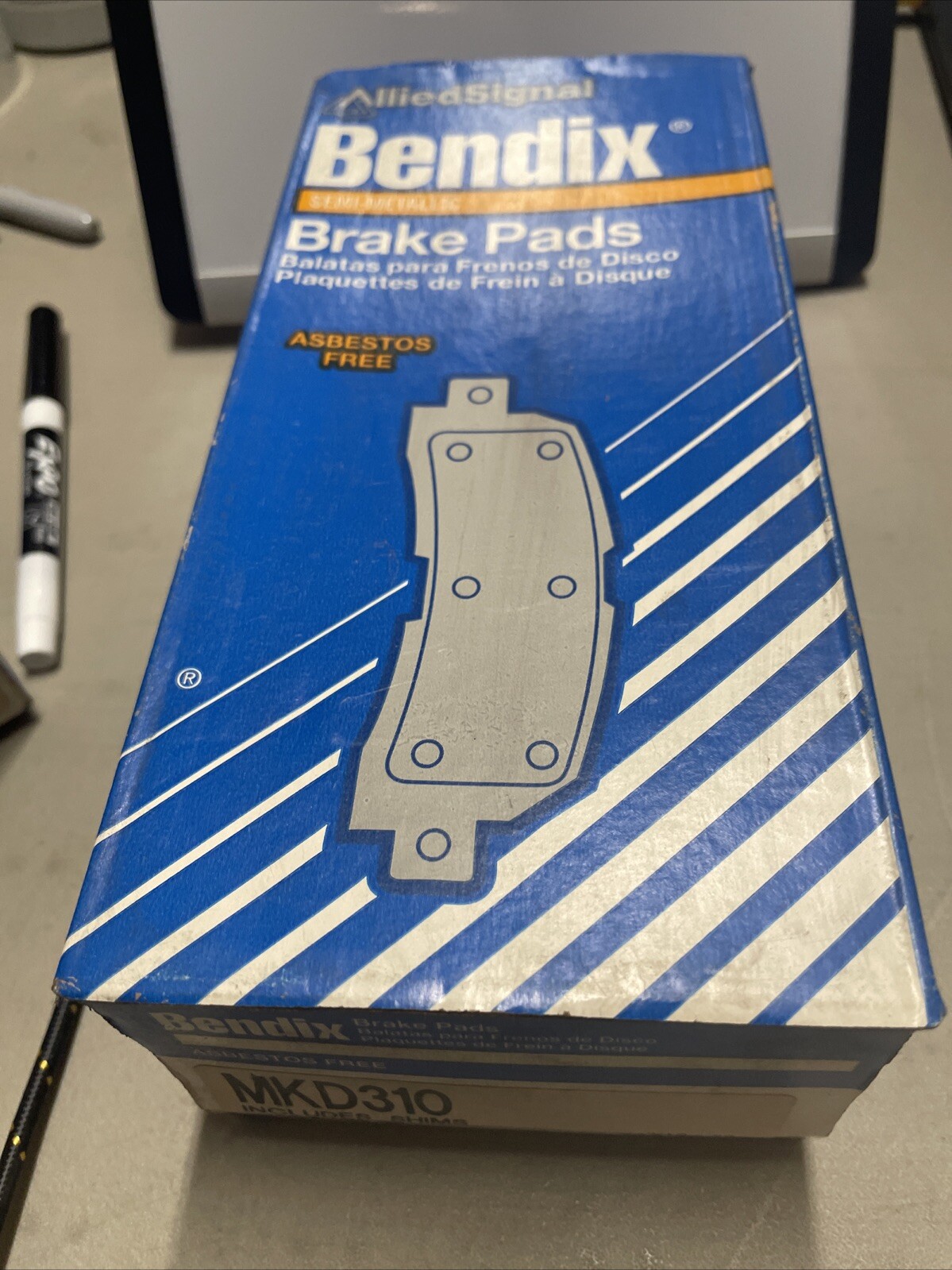 BENDIX New MD310 DISC BRAKE PADS FRONT - Image 4