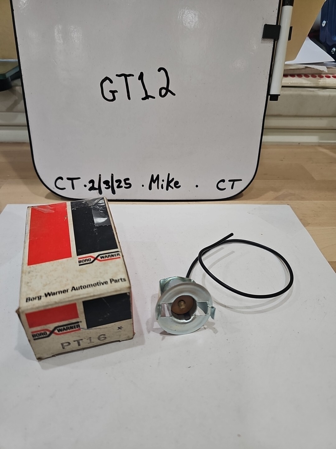 BORG WARNER Pigtail Light Socket PT-16 NEW