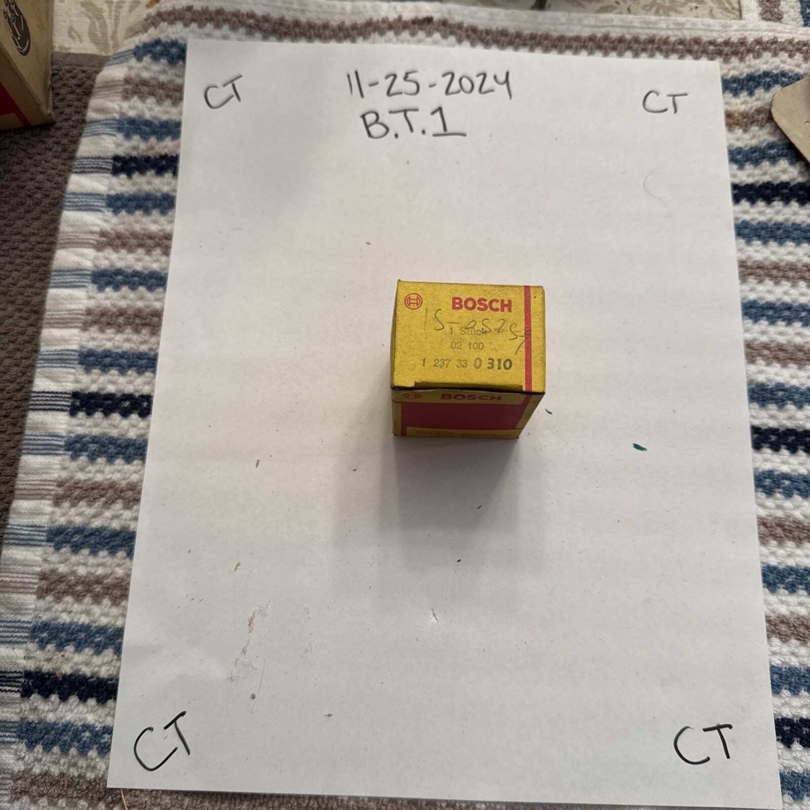 BOSCH IGNITION CONDENSER # 1 237 330 310 # 1237330310 N O S