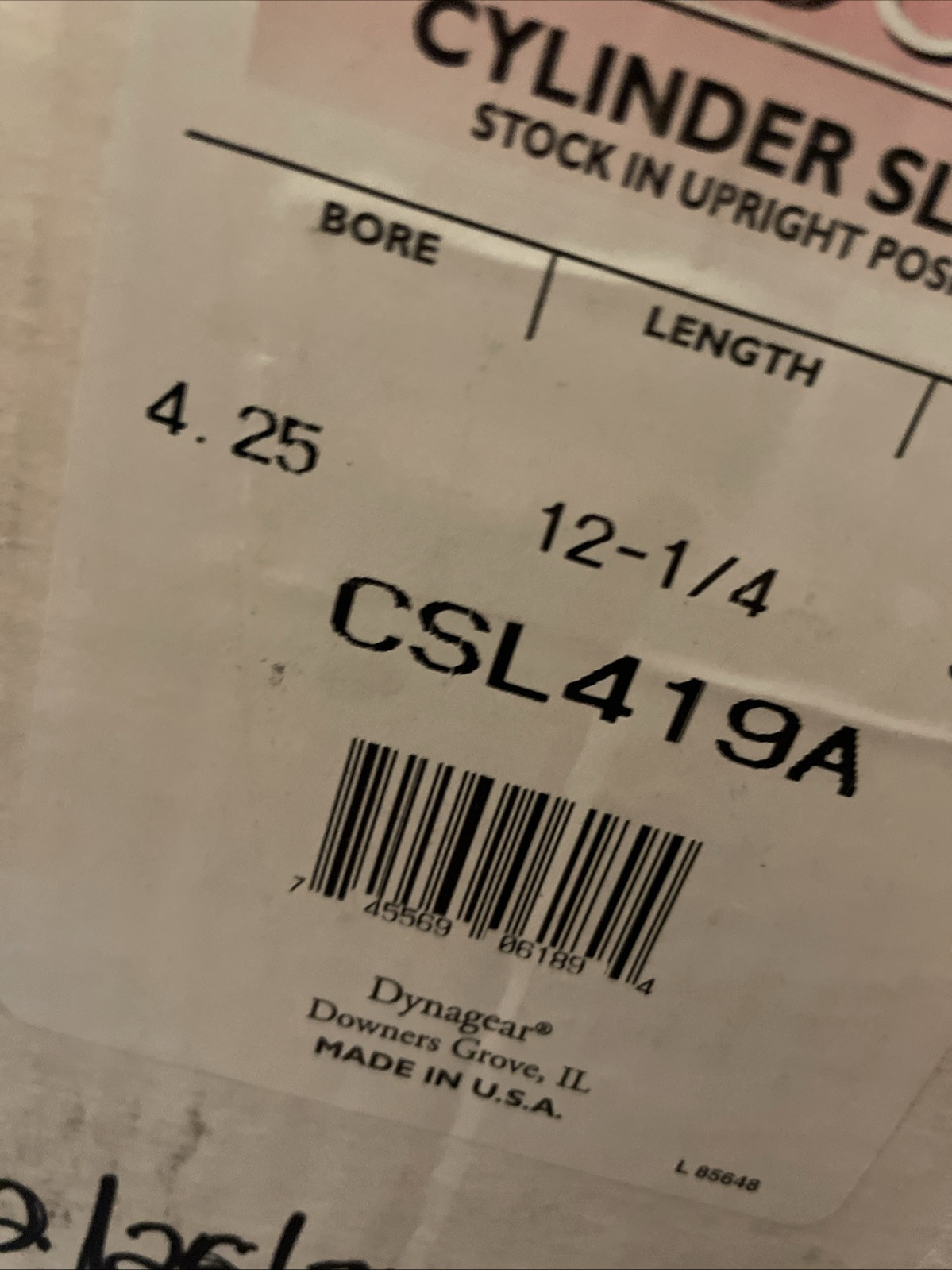 Badger CSL419A Stock Replacement Engine Cylinder Liner - Image 4