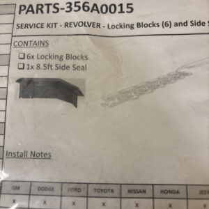 Bak Ind. PARTS-356A0015 Revolver X2 / X4s Locking Block And Seal Kit 6