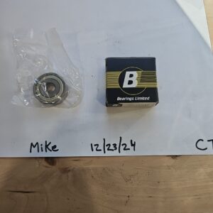 Bearings Limited 1620 ZZ PRX Rad Ball Brg,1620,7/16in Bore,Alloy Stl 35JC21