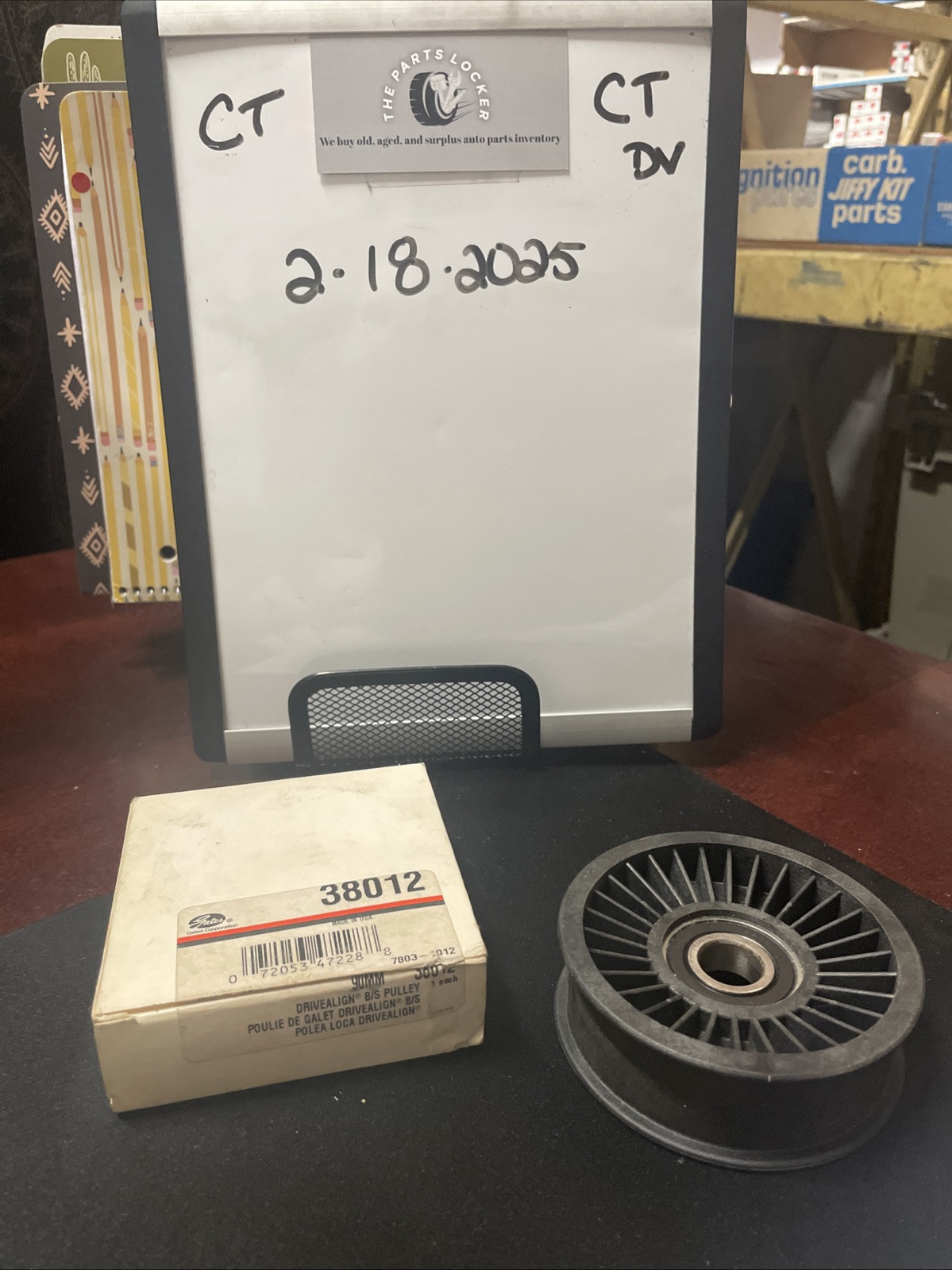 Belt Tensioner Pulley Gates 38012