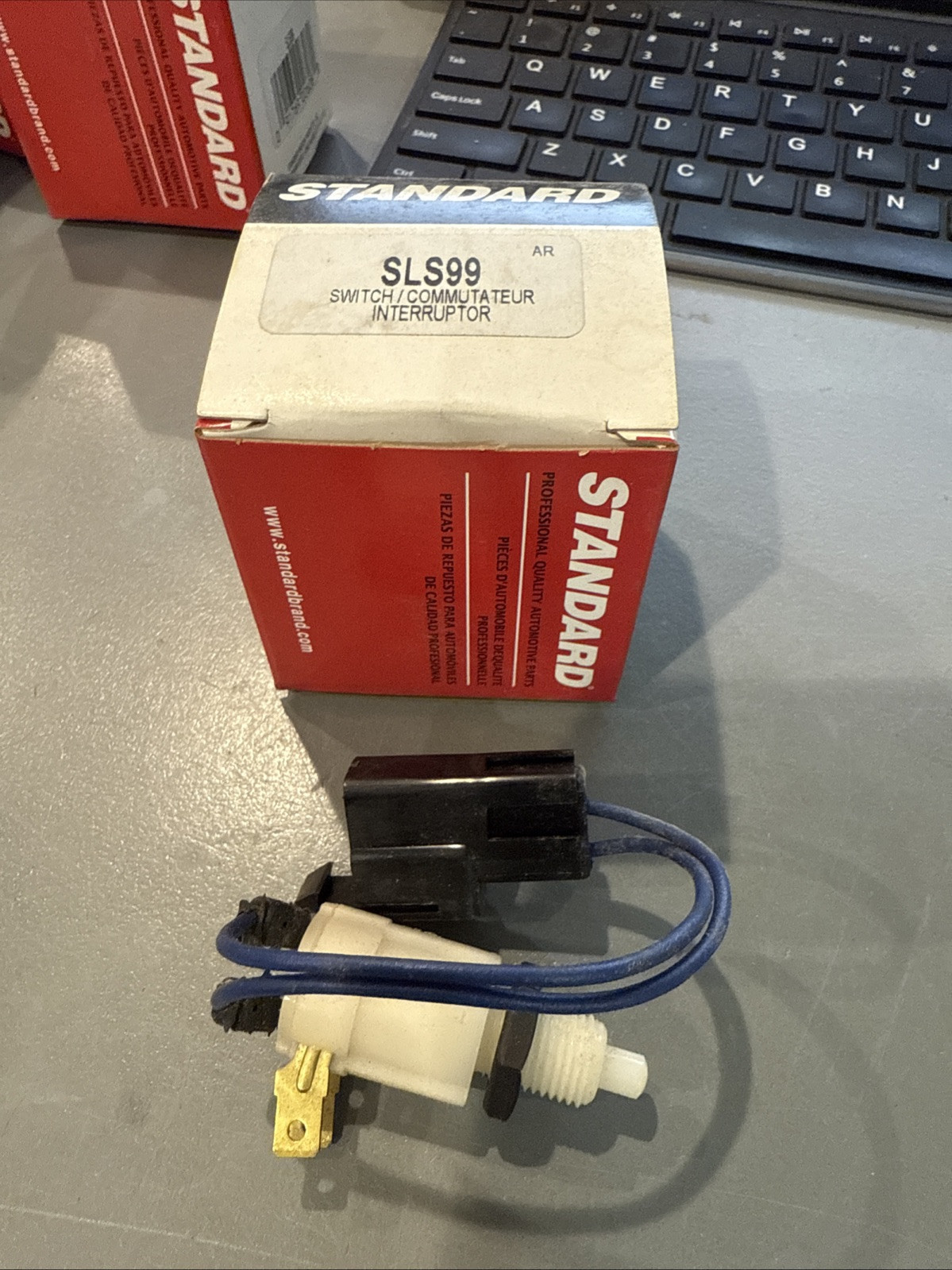 Brake Light Switch-Stoplight Switch Standard SLS-99 MOPAR 2947798 CRUISE CONTROL