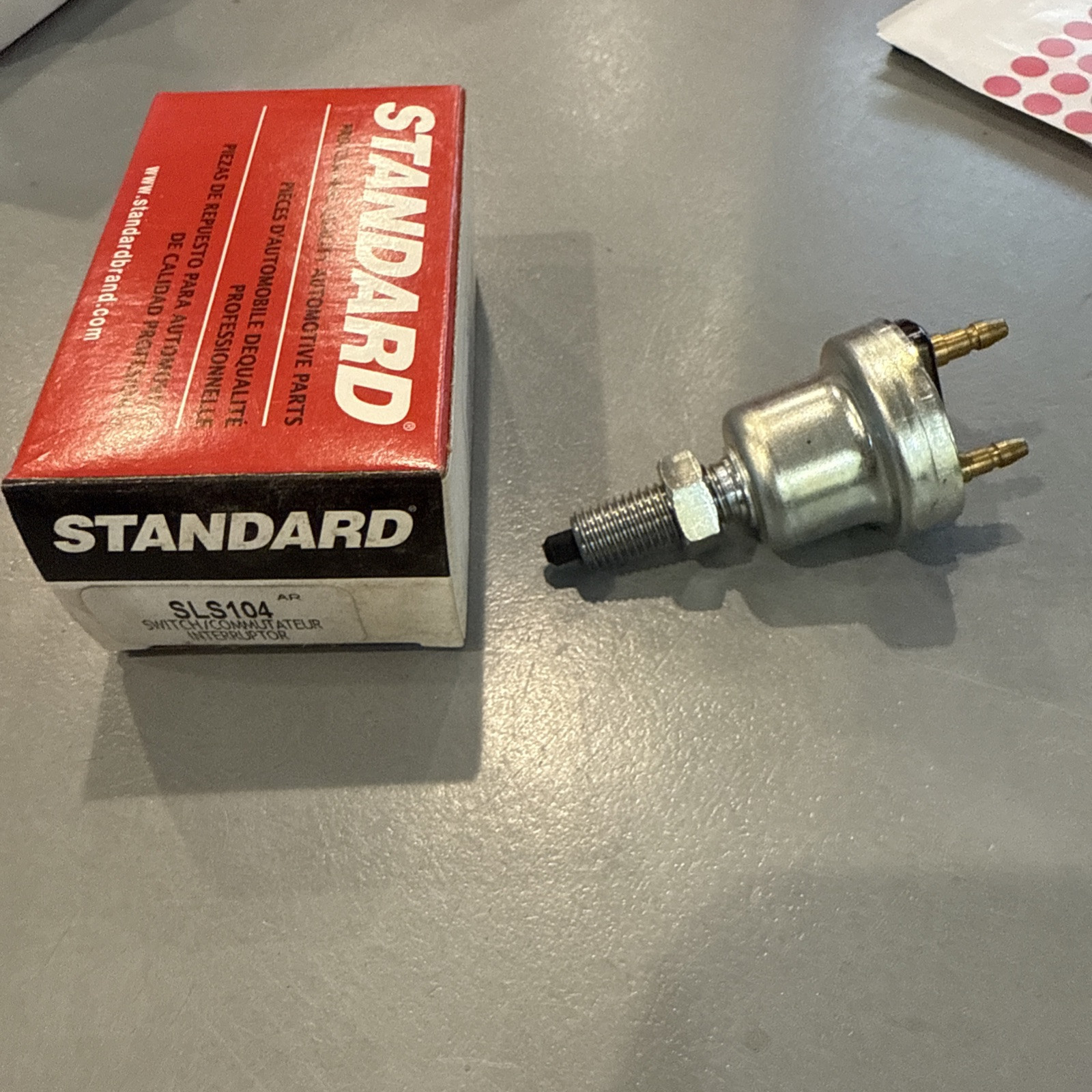 Brake Light Switch fits 1985-1989 Suzuki Samurai SJ410 STANDARD MOTOR PRODUCTS - Image 3