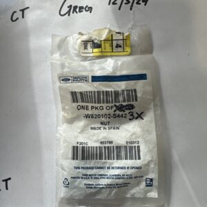 Brand New Ford -W520102-S442 Nut - Locking