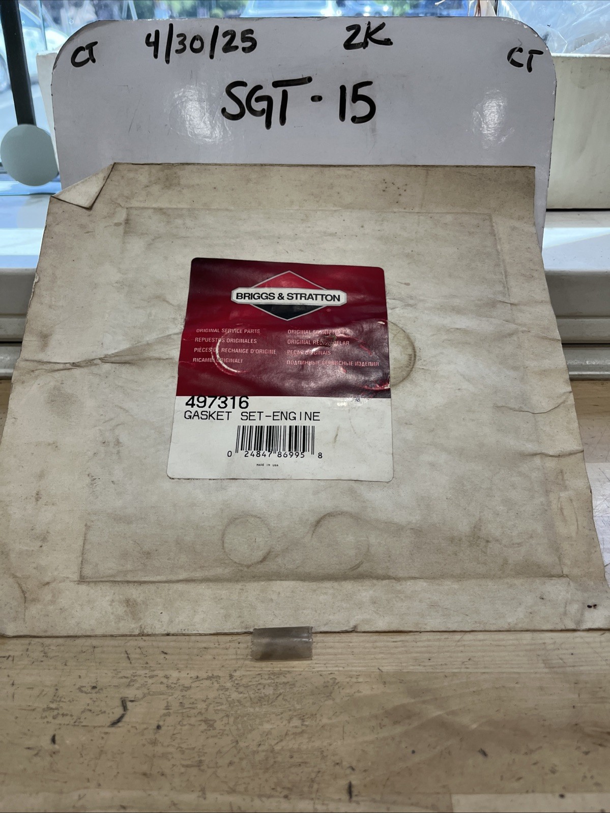 Briggs & Stratton Gasket Set 497316