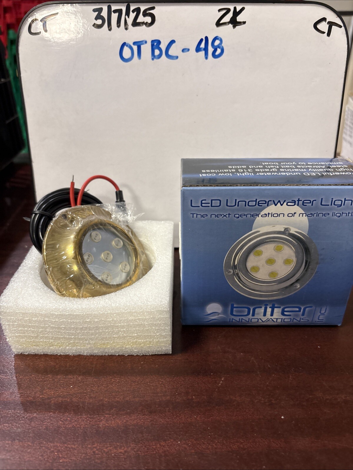 Briter Innovations LED Underwater Light BL-GR Bronze Casing 09070206