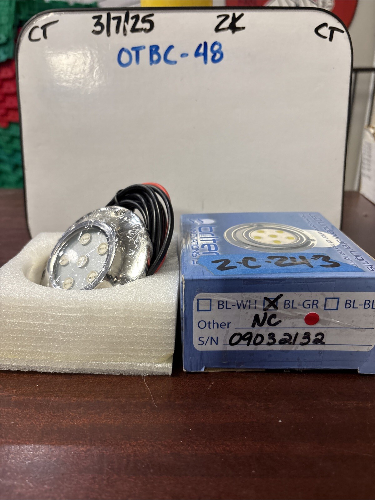 Briter Innovations LED Underwater Light BL-GR (NC) 09032132 - Image 3