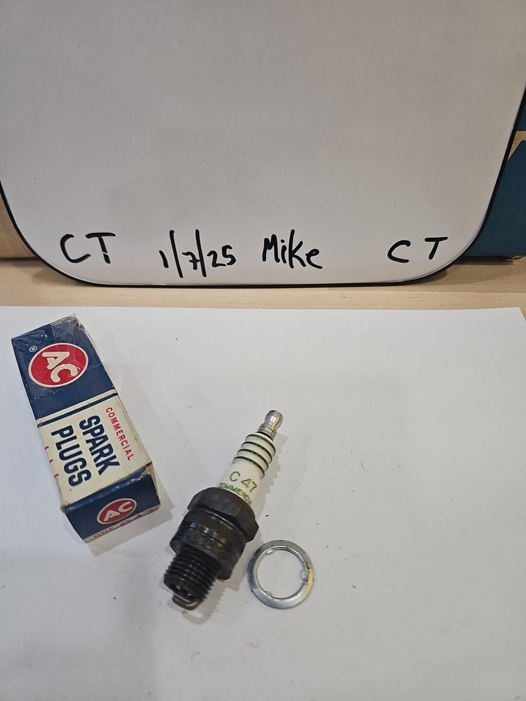 C47 NOS AC Spark Plug