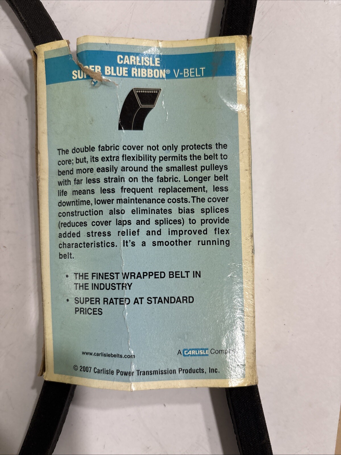CARLISLE SUPER BLUE RIBBON V-BELT BP53 - Image 4
