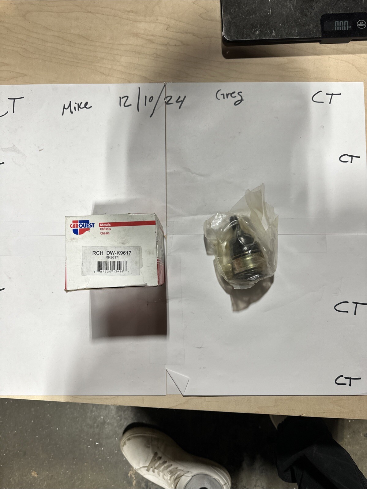 CARQUEST/Drive Works DWK9617 - Suspension Ball Joint, Lower Fits 04 Mitsubishi