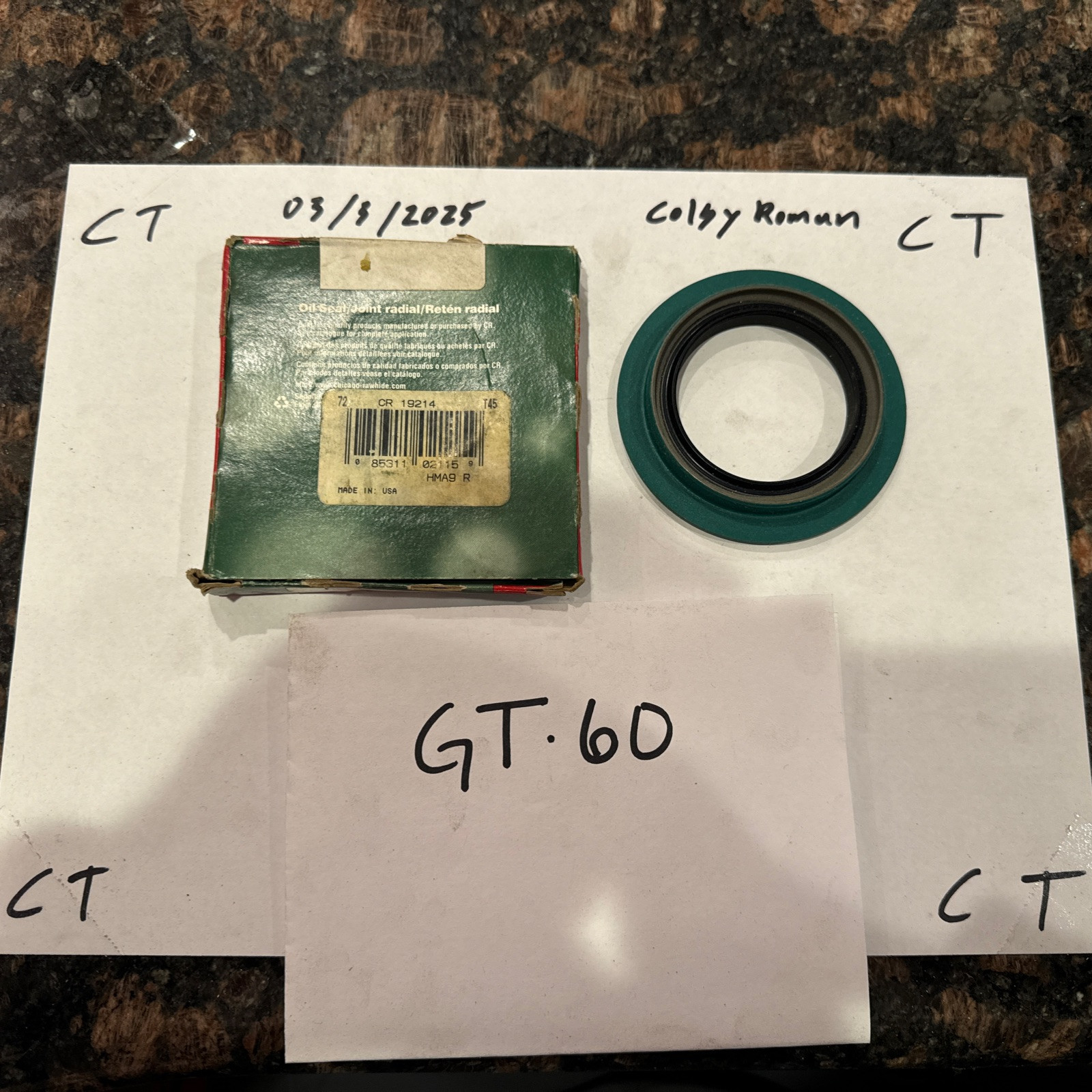 CR Oil Seal 19214 - Image 3