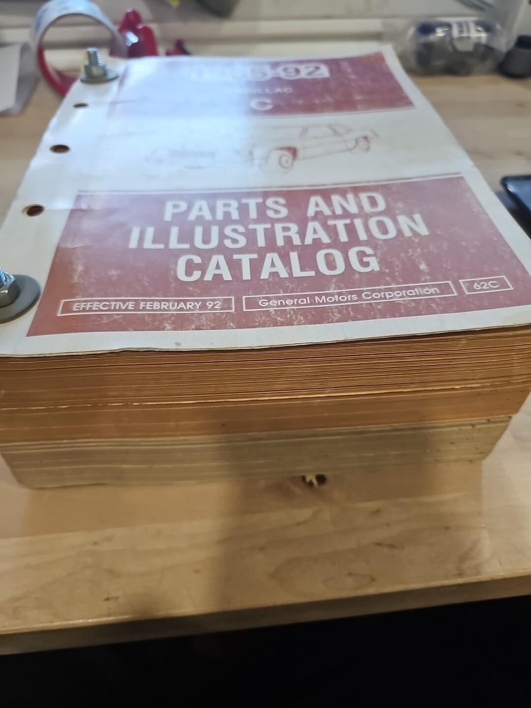 Cadillac 1985-92 C Parts And Illustration Catalog 62c - Image 3