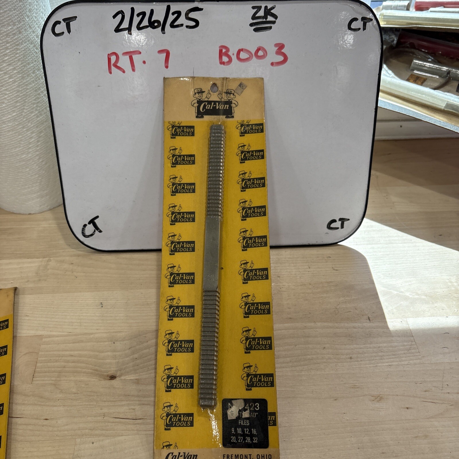 Cal-Van No.423 “Nu-Thread” File