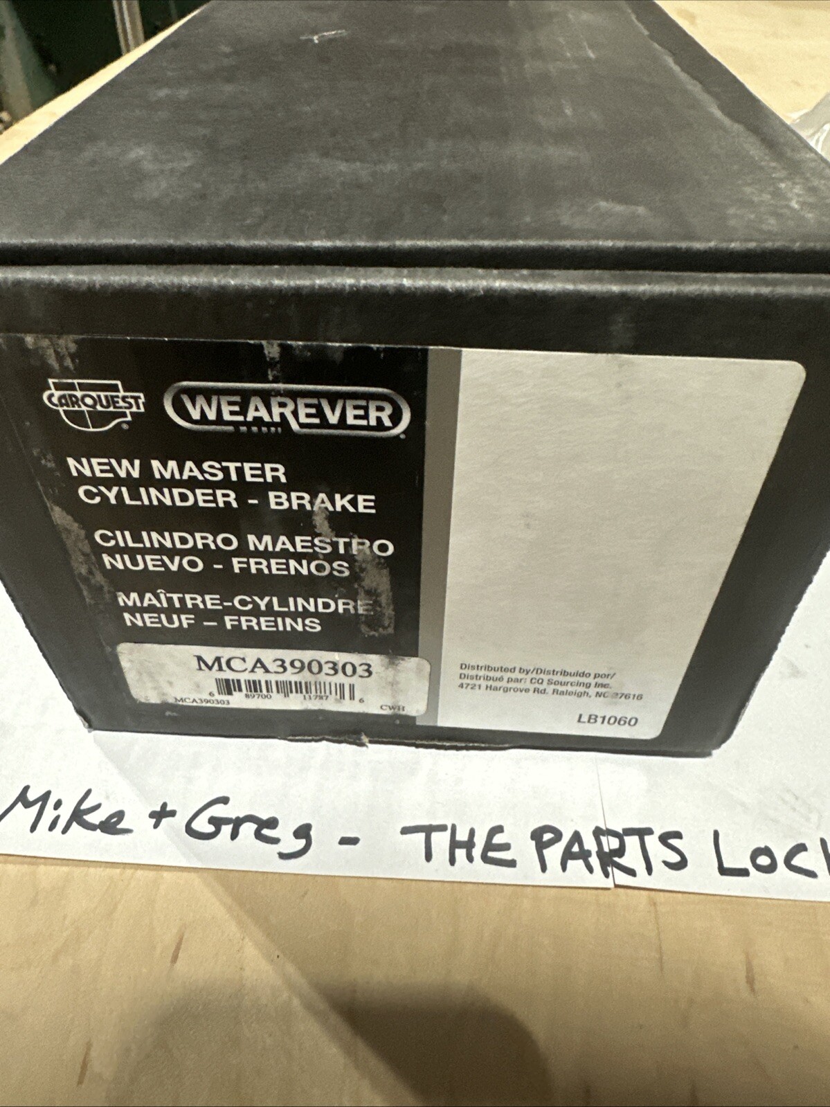 Car Quest Wherever MCA390303 Master Cylinder-Brake - Image 3