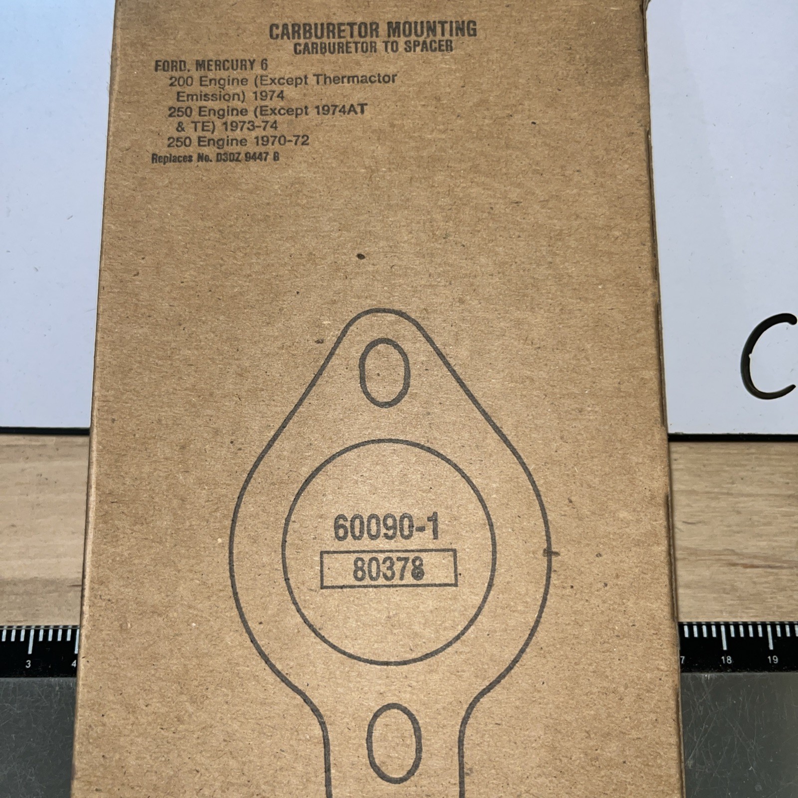 Carburetor Mounting Gasket Fel-Pro 60090-1 - Image 3