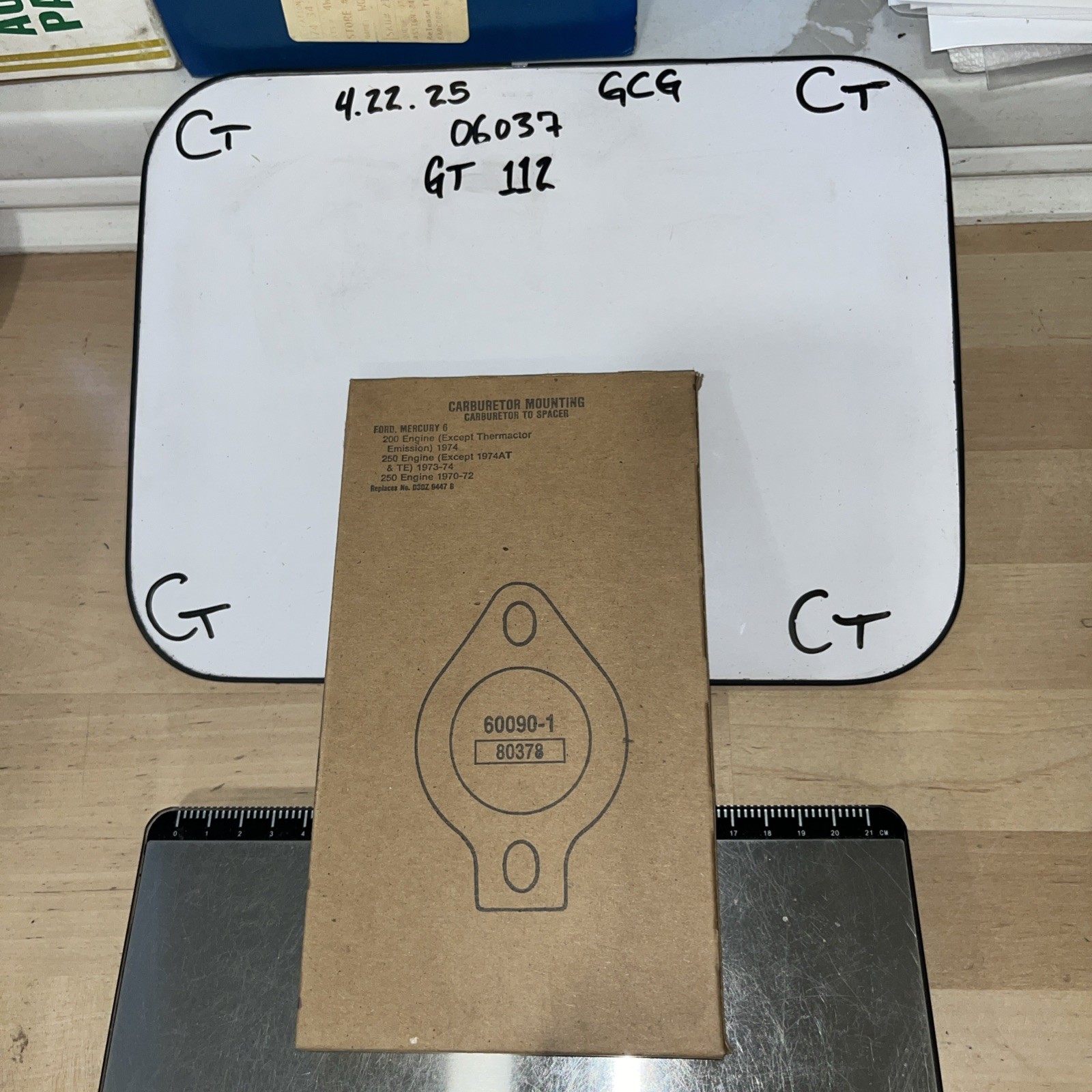 Carburetor Mounting Gasket Fel-Pro 60090-1