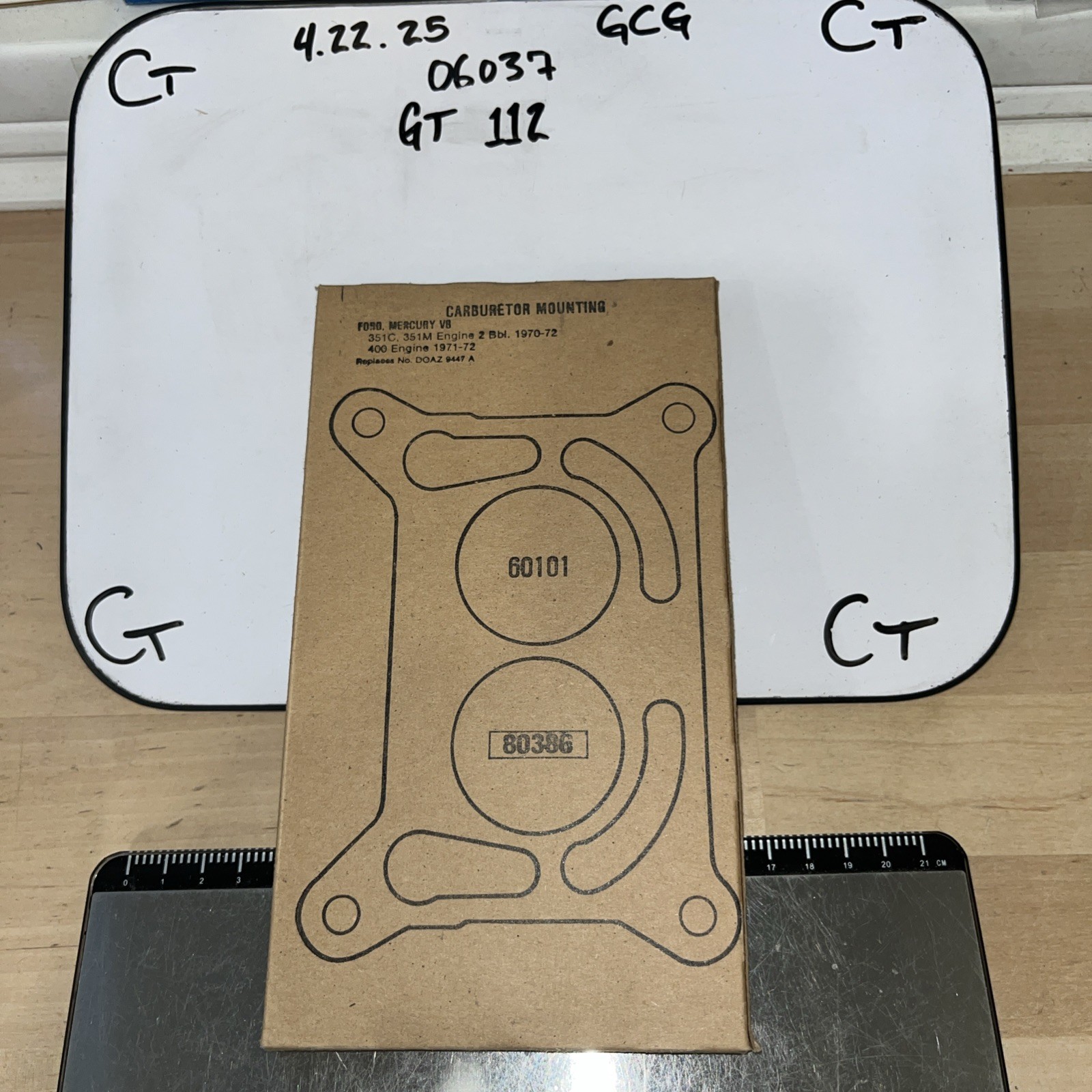 Carburetor Mounting Gasket Fel-Pro 60101