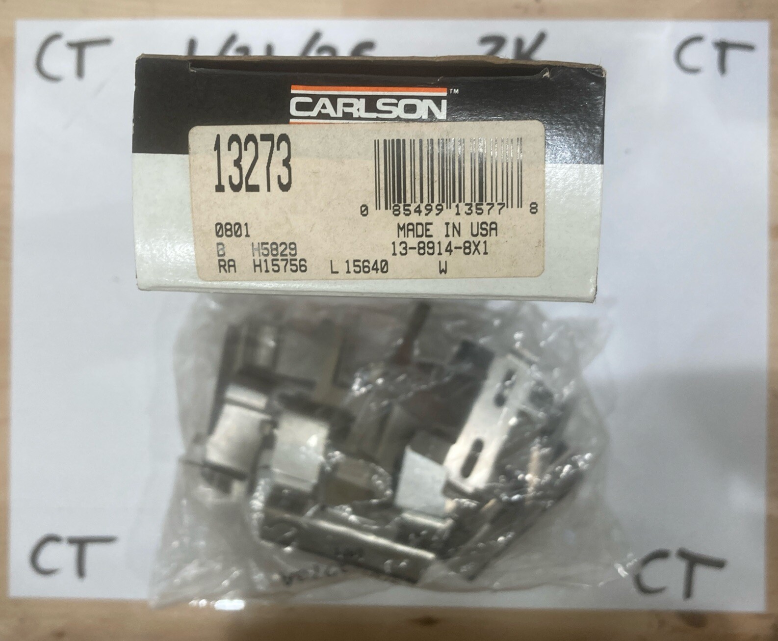 Carlson Quality Brake Parts 13273 Disc Brake Hardware Kit - Image 3