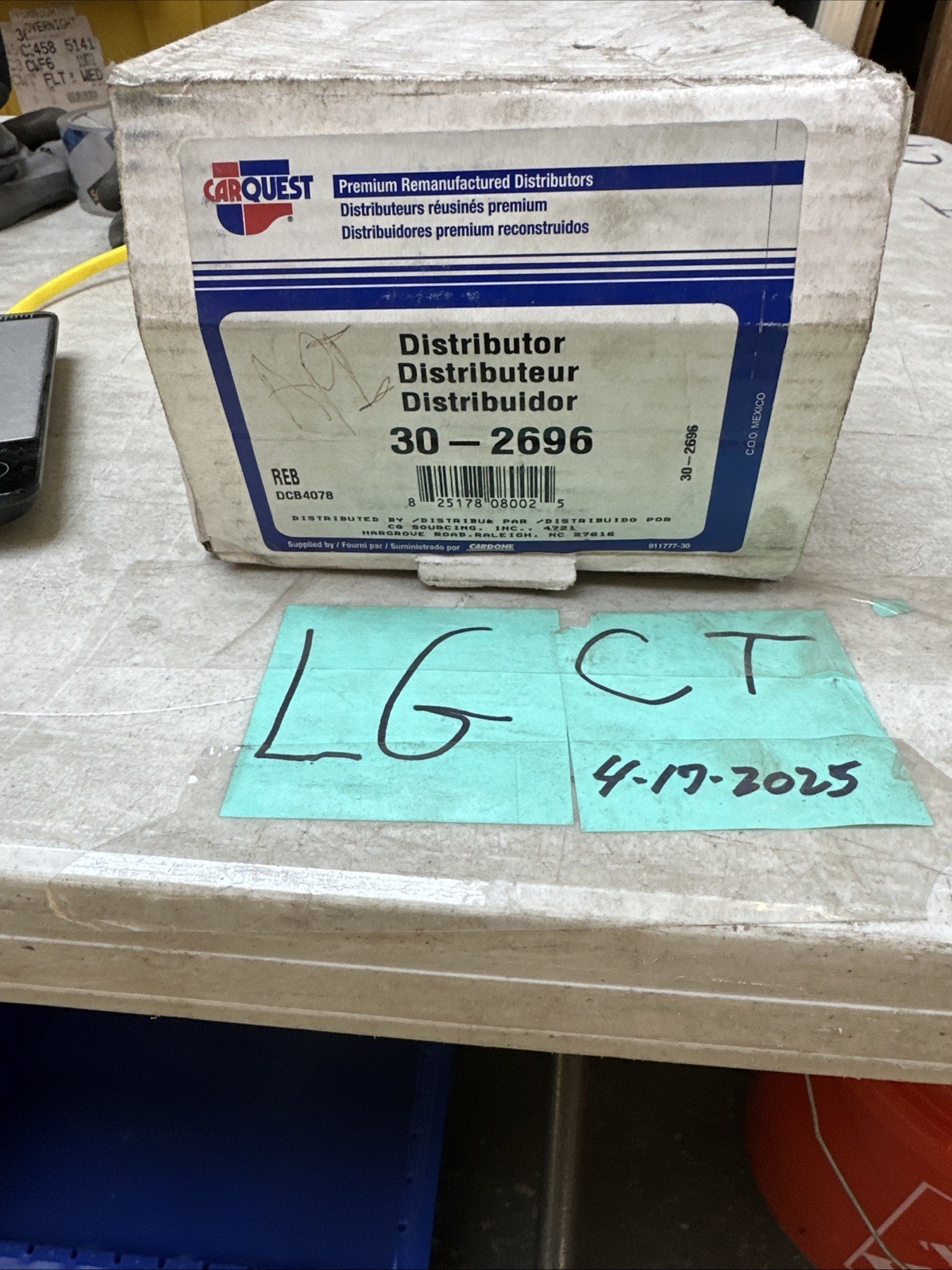 Carquest Remanufactured Distributor Fits Select 86-95 Ford Mercury Model 30-2696