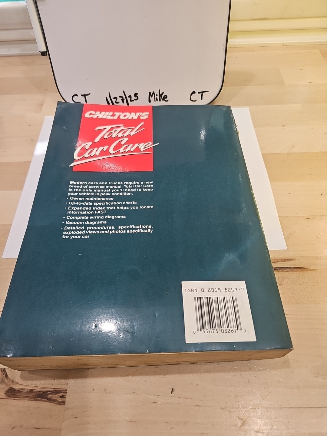 Chilton 8267 Chrysler Front Wheel Drive 1981-1992 Repair Manual Dodge Plymouth - Image 4