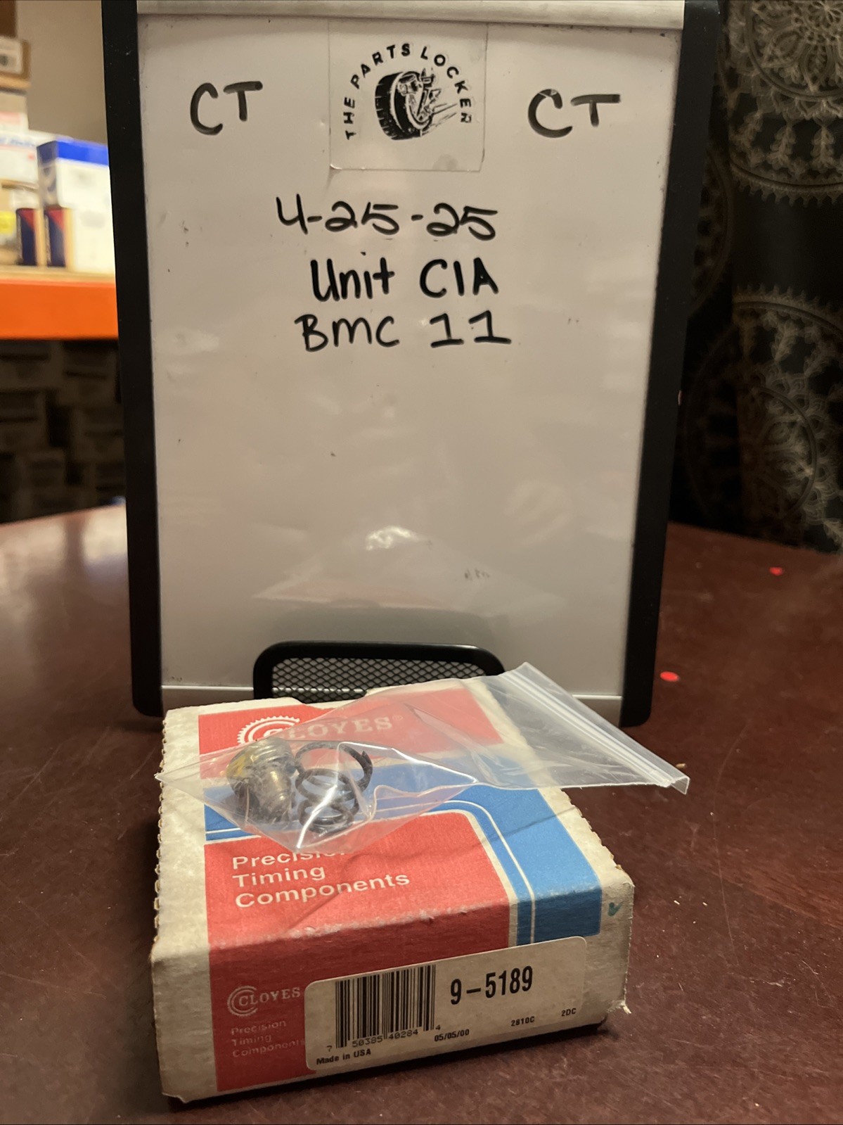 Cloyes 9-5189 Engine Camshaft Thrust Button