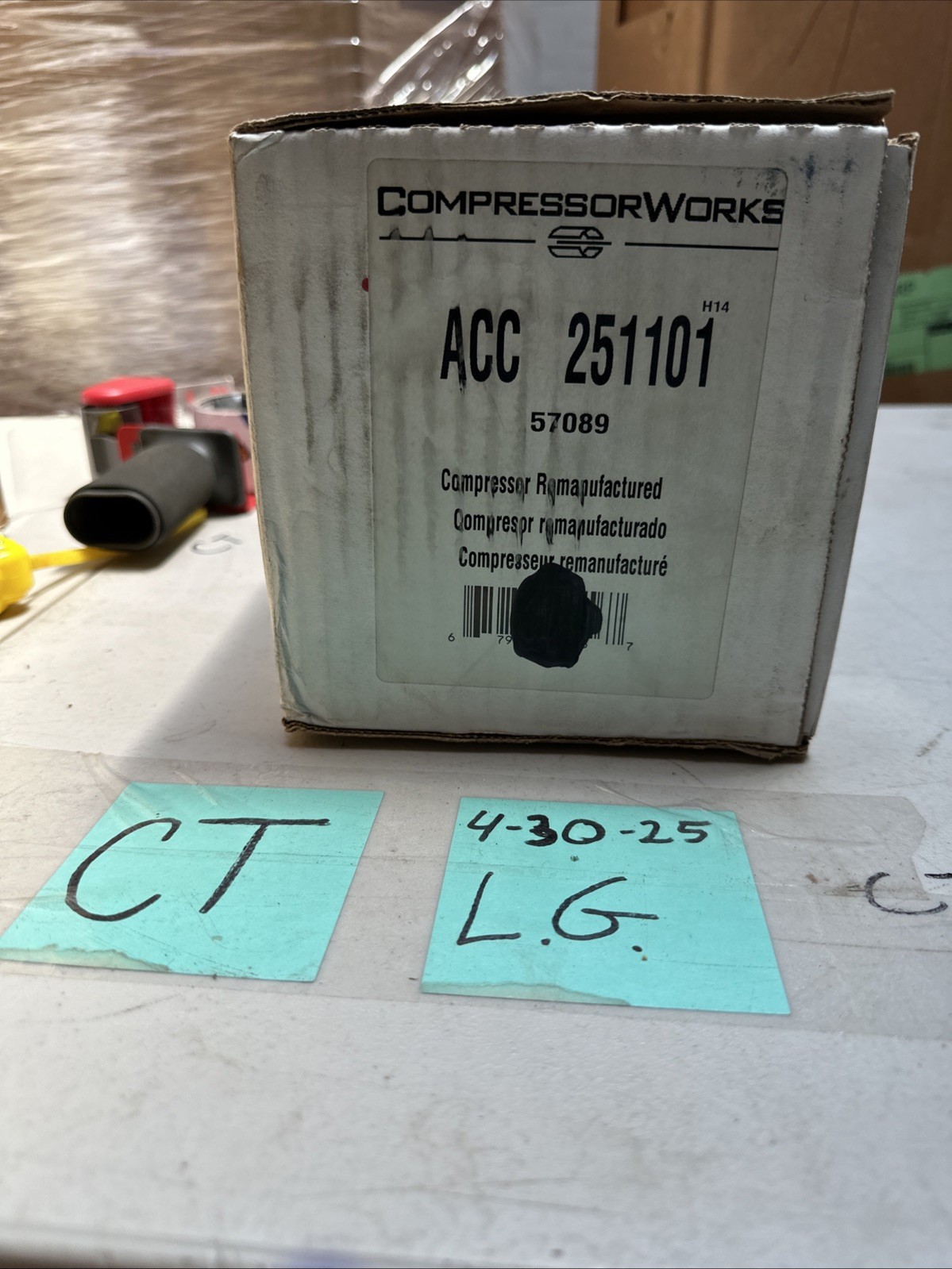 Compressor Works, Part #ACC T58168, New Compressor fits 93-07 Taurus/Sable