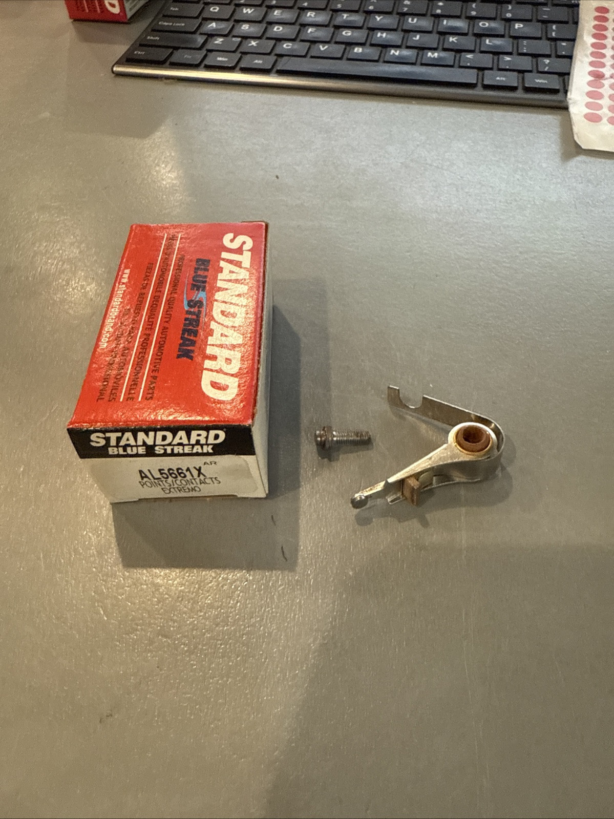 Contact Set fits 1942 Willys 442,Americar,MB STANDARD MOTOR PRODUCTS Al5661X