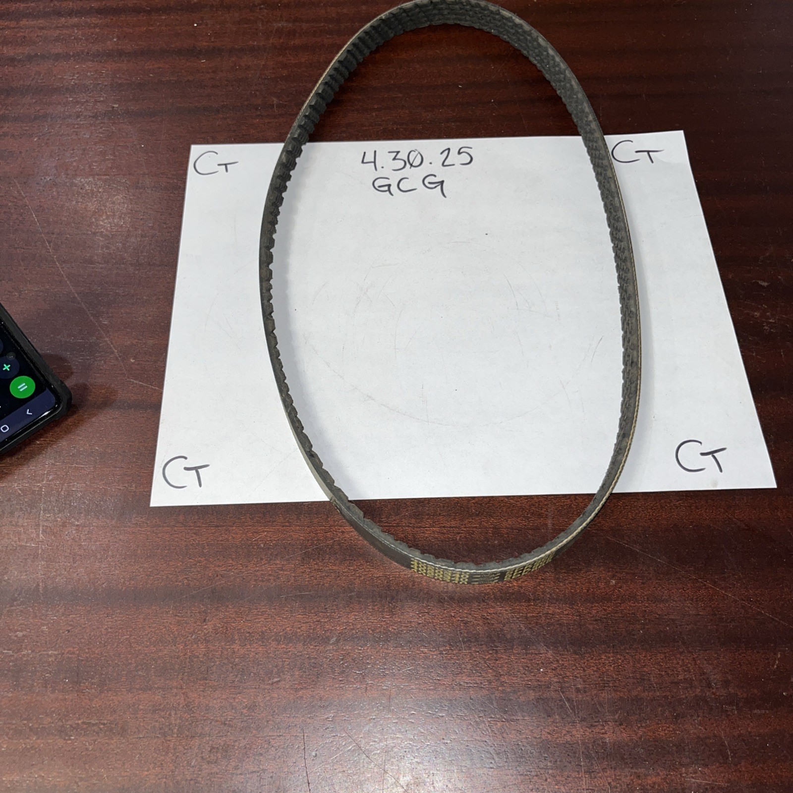 Continental poly V belt 405-0340 (5PK865)