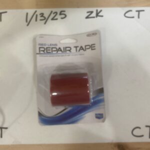 Custom Accessories Red Lens Repair Tape 2”x60”