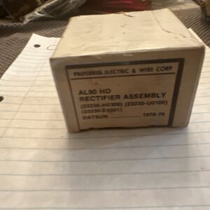 DATSUN 240Z 260Z 280Z 12V RECTIFIER 23230-H0300 UNUSED BOXED