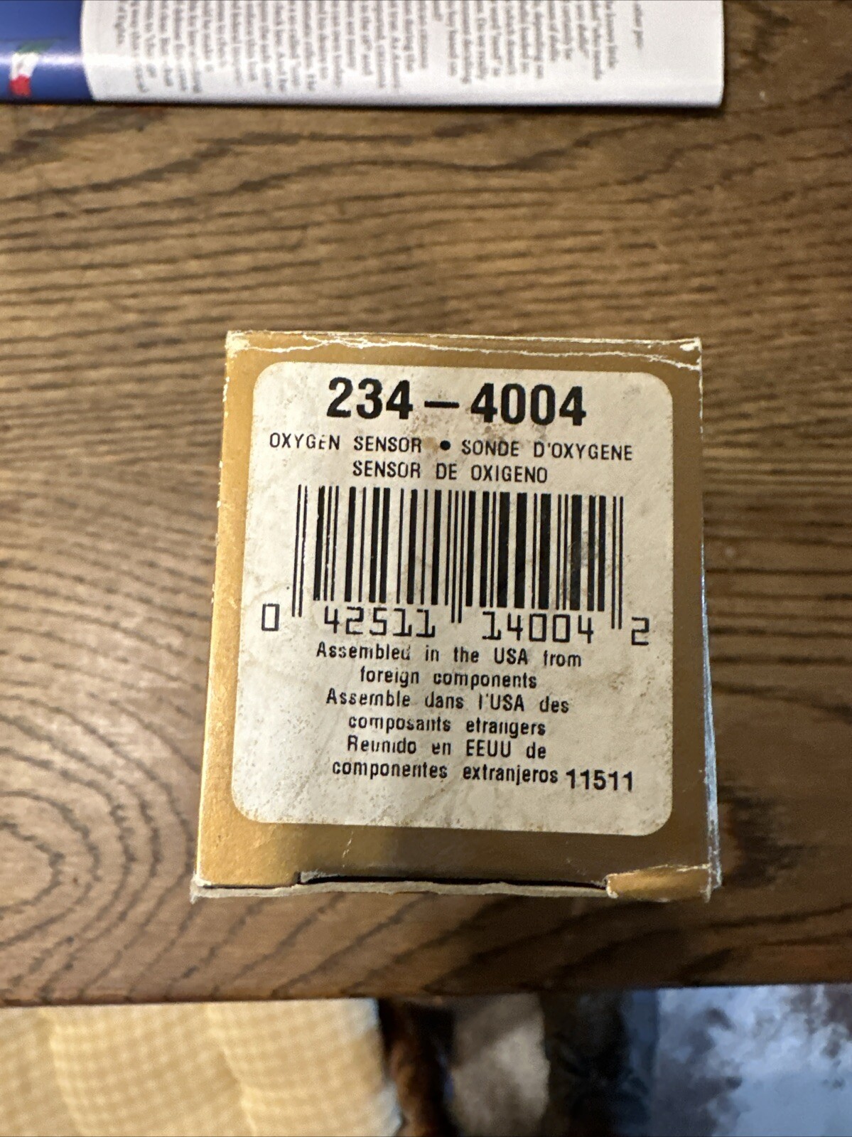 DENSO 234-4004 (SG25) Oxygen Sensor for Chysler, Dodge, Jeep, Plymouth (88-96)