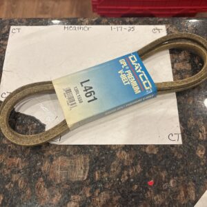 Dayco L461 Utility V Belt, GPL Premium 13RL1550