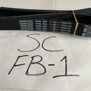 Dayco Poly-Rib Quiet Design Serpentine Belt 5060440 (6PK1120)