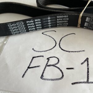 Dayco Poly-Rib Quiet Design Serpentine Belt 5060480 (6PK1220)