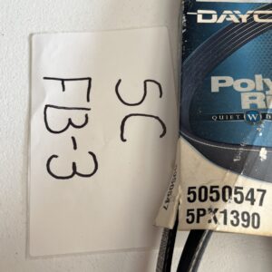 Dayco Poly-Rib Serpentine Belt 5050547 (5PK1390)