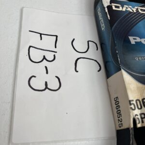 Dayco Poly-Rob Serpentine Belt, Black 5060525 (6PK1335)