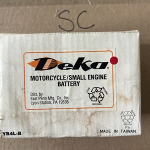 Deka YB4L-B Battery Replacement