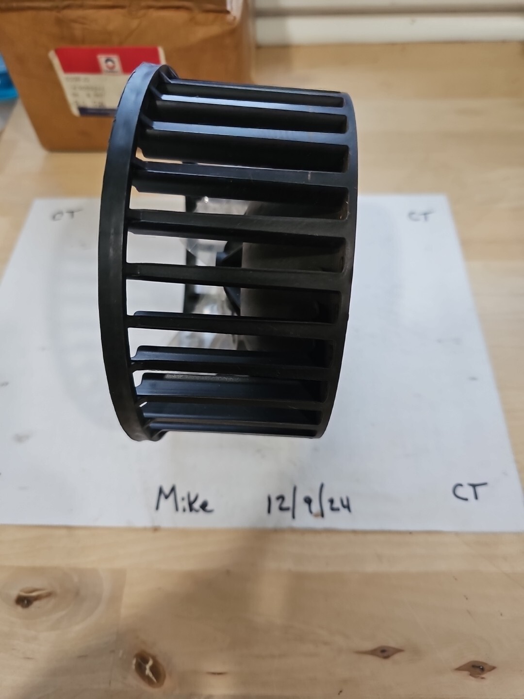 Delco 15-8137 GM 3052244 HVAC Blower Motor Wheel - Image 3