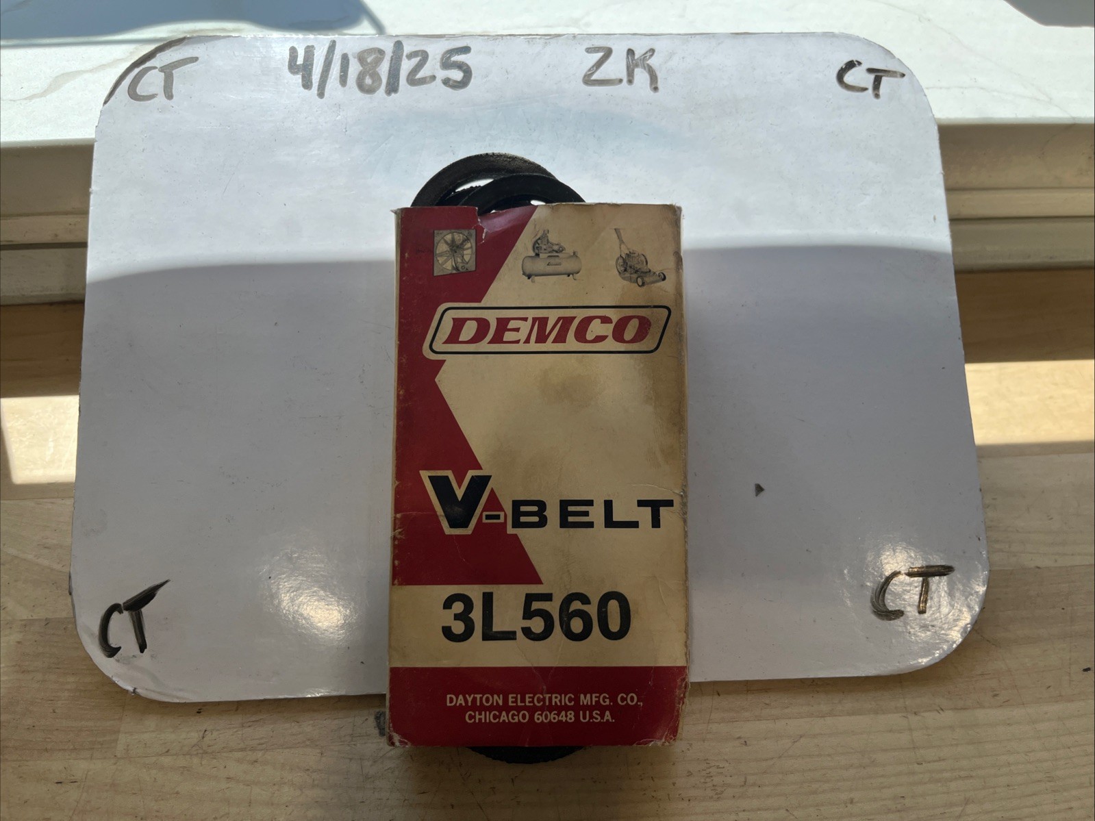 Demco V-Belt 3L560
