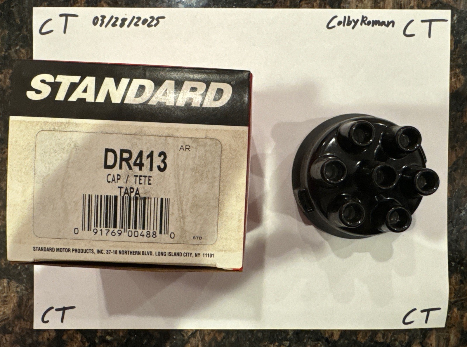 Distributor Cap Standard DR-413
