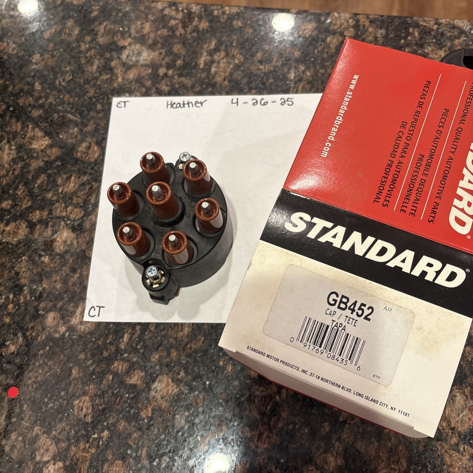 Distributor Cap Standard GB-452