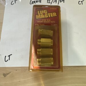 Dorman Lug Master Wheel Lug Nut Short Shank Nut 7/16" Package Of 4 711-107