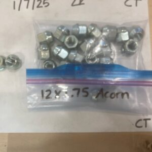 Dorman Open End Bulge Acorn Lug Nut 12x1.75 3/4" Hex (SOLD INDIVIDUALLY)