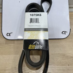 Drive Works 1075K6 Serpentine Belt - V-Ribbed - 6 Ribs