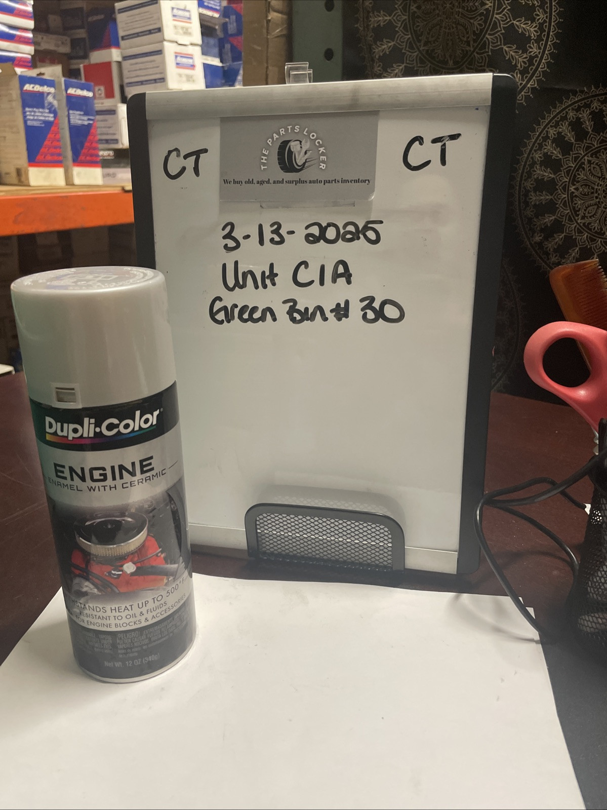 Dupli-Color Ede1615 16 Oz. Aluminum Engine Enamel