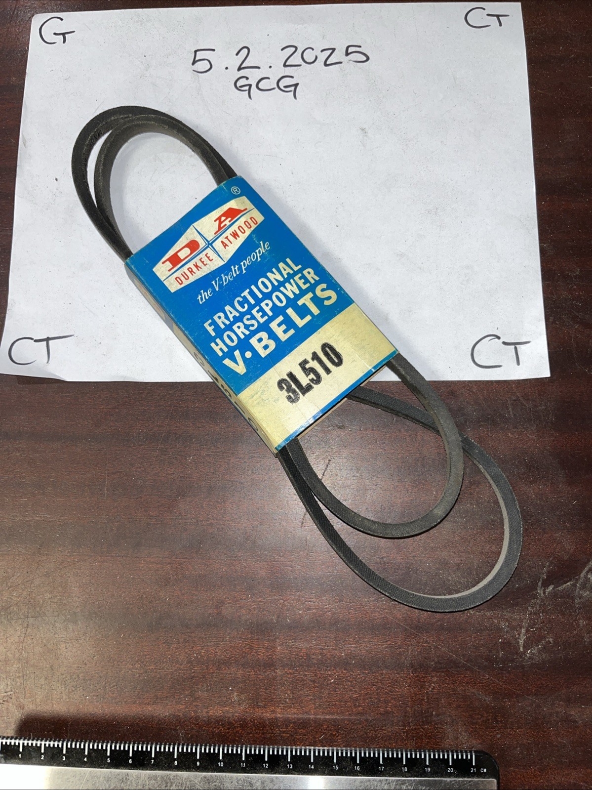 Durkee Atwood 3L510 Belt