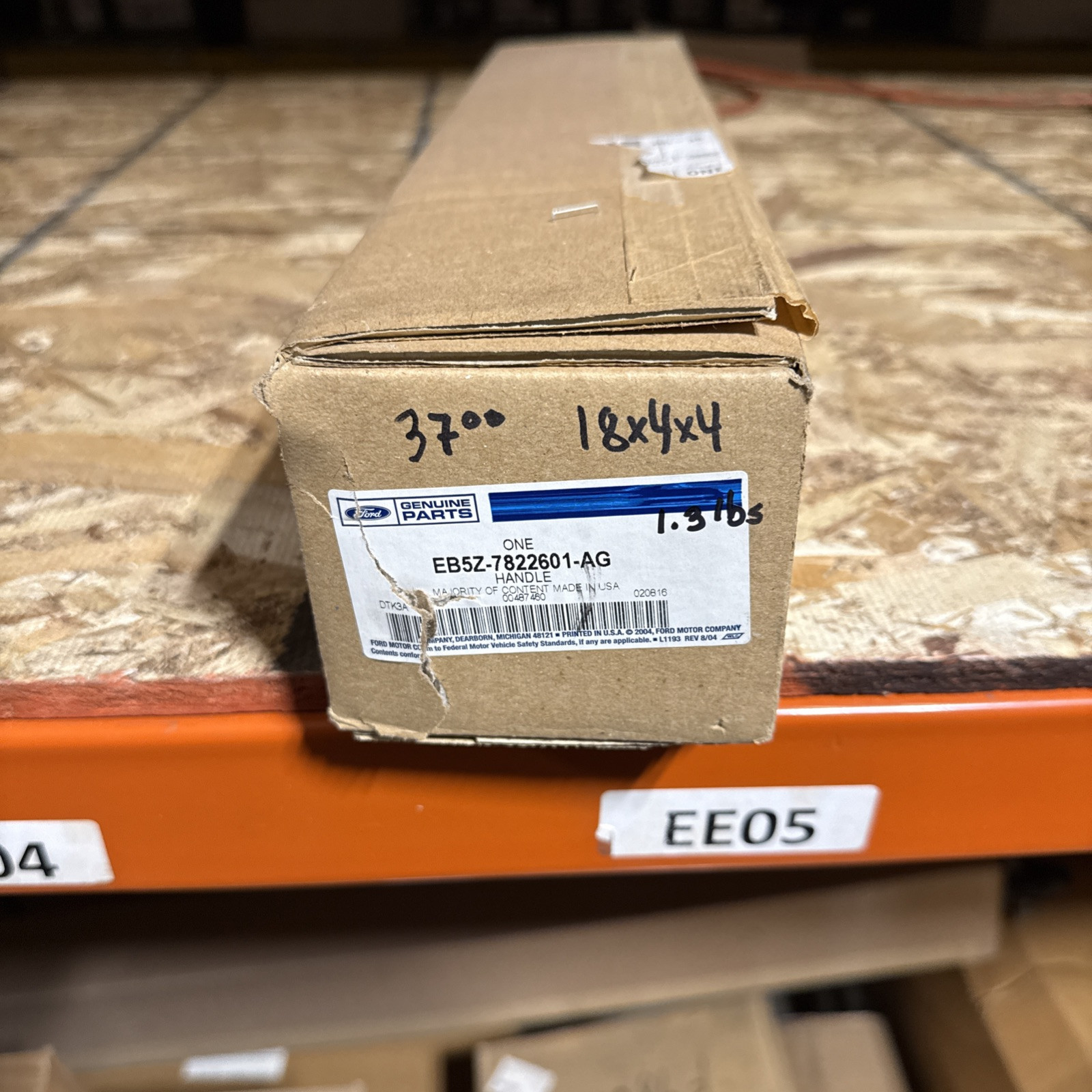 EB5Z-7822601-AG OEM Ford Left Front Door Inner Handle 2011-2015 Explorer